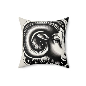 Theodora Van Dyck - Polyester Square Pillow