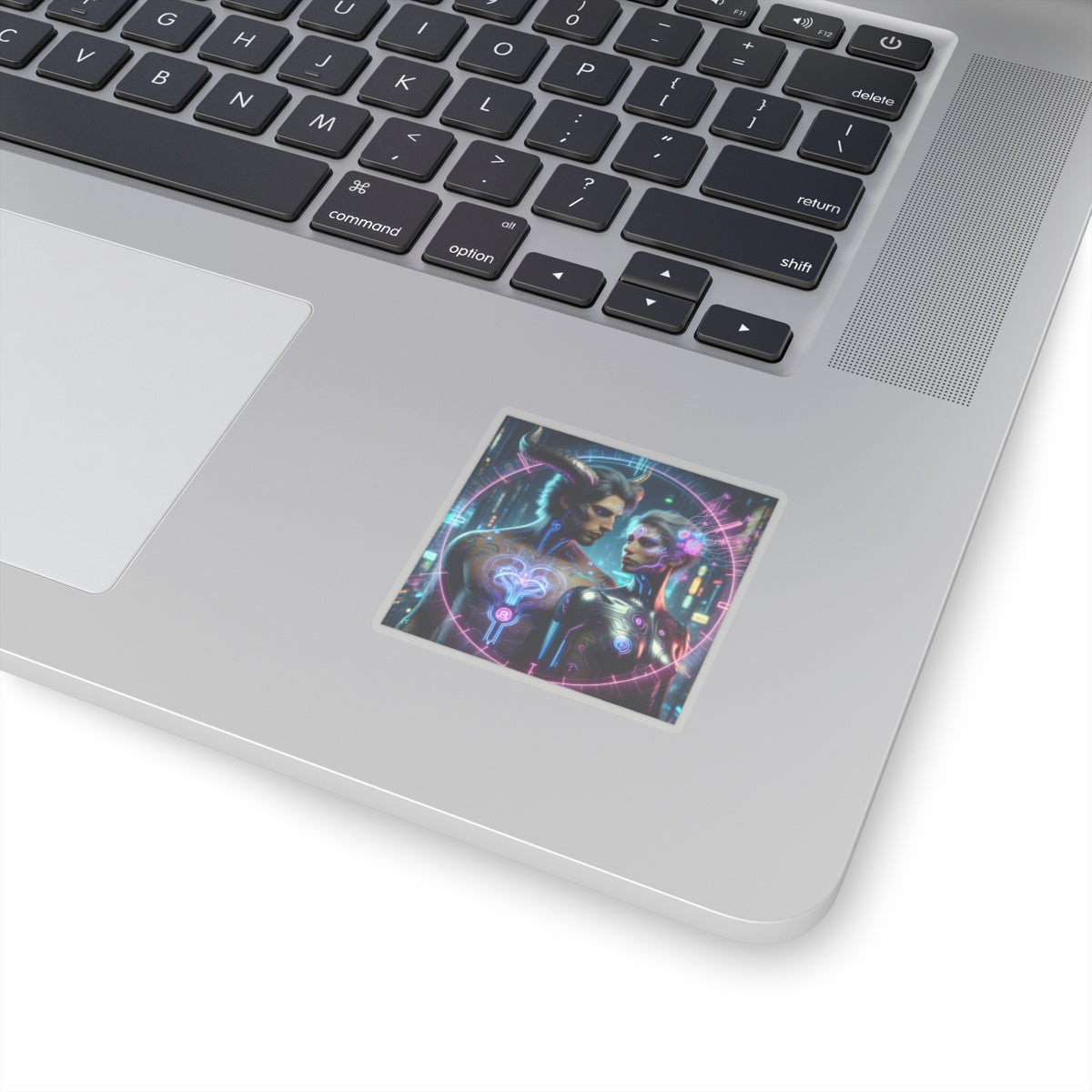 Cyber Love Neon Sticker