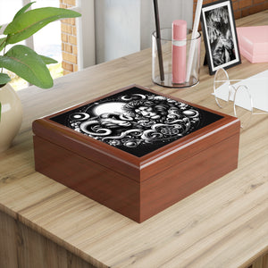 Celestial Zodiac Themed Jewelry Box