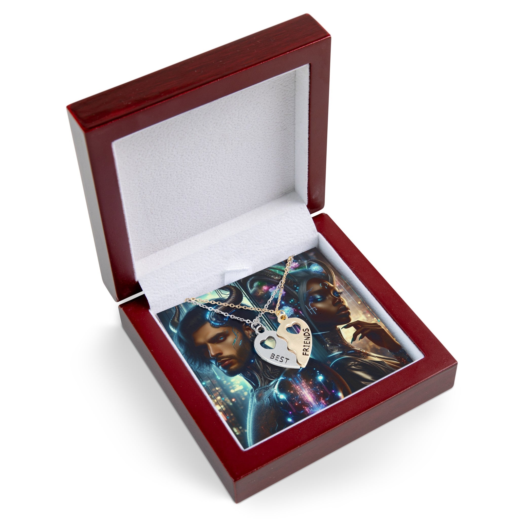 Futuristic Love Bond Necklace