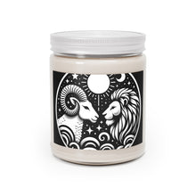 Load image into Gallery viewer, Celestial Harmony Aries &amp; Leo Scented Soy Candle, 9 oz
