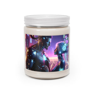Cyber Love Blossom - Neon Nights Scented Soy Candle, 9 oz