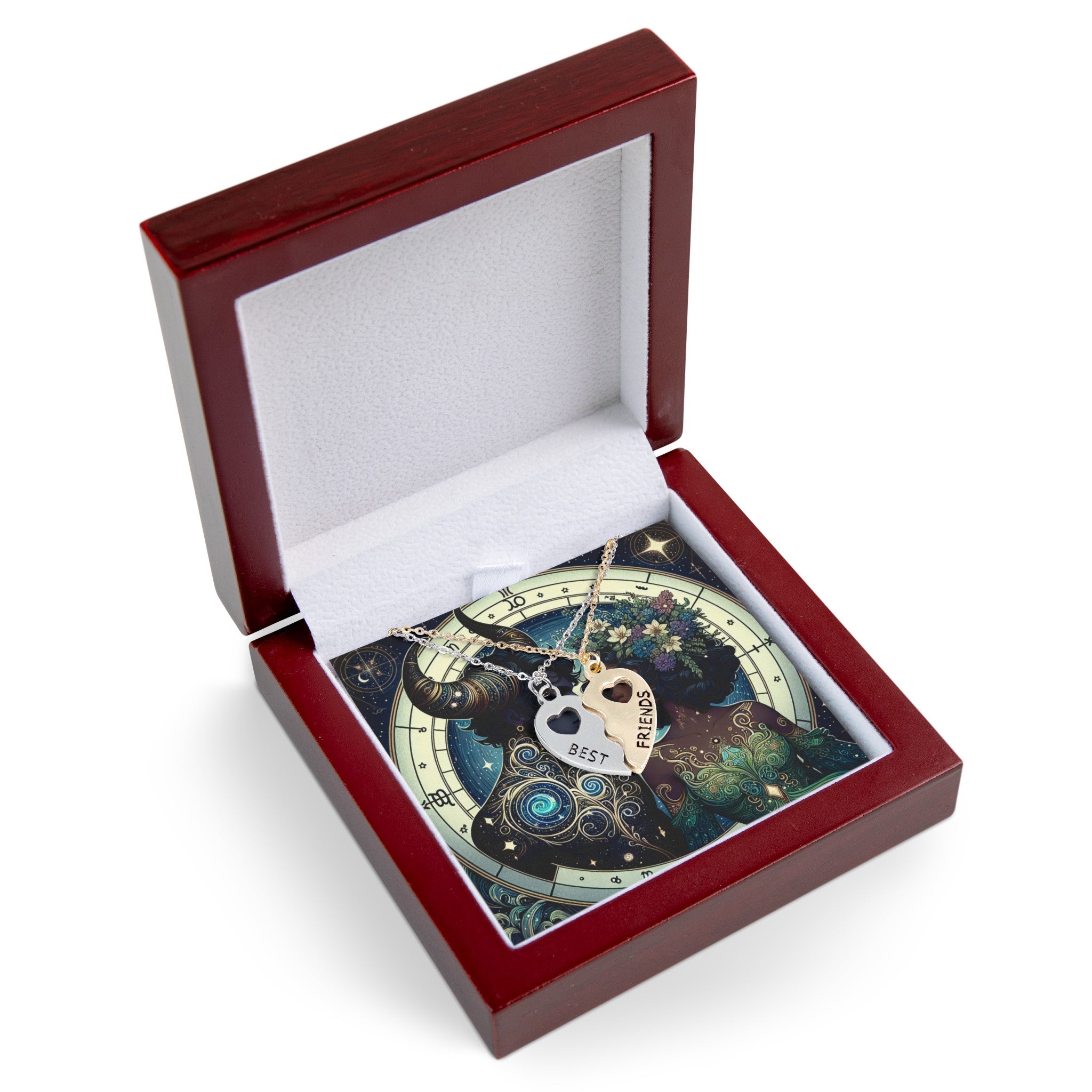 Cosmic Love Zodiac Necklace