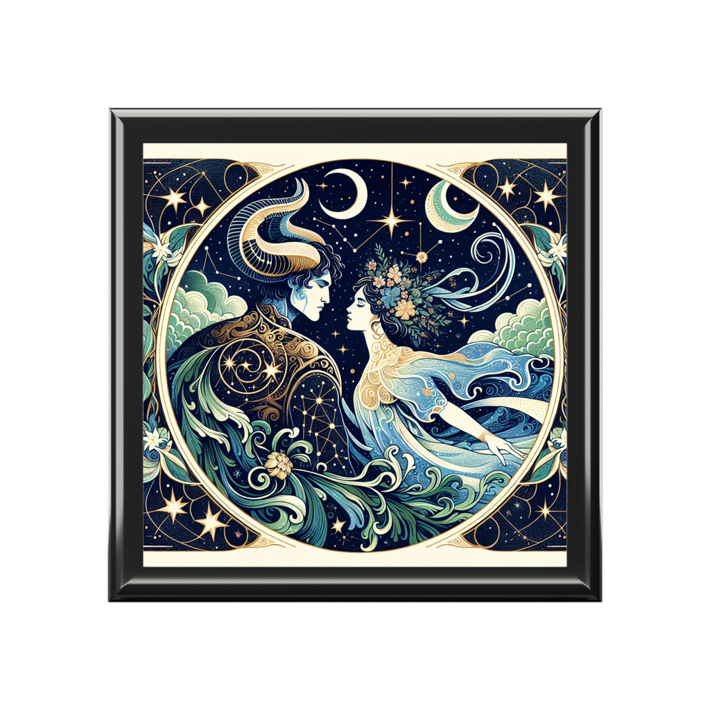 Celestial Lovers Jewelry Box