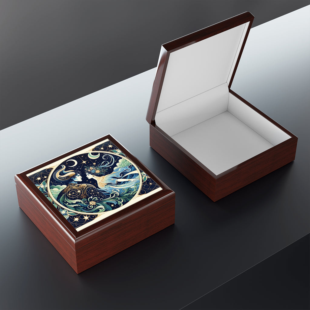 Celestial Lovers Jewelry Box