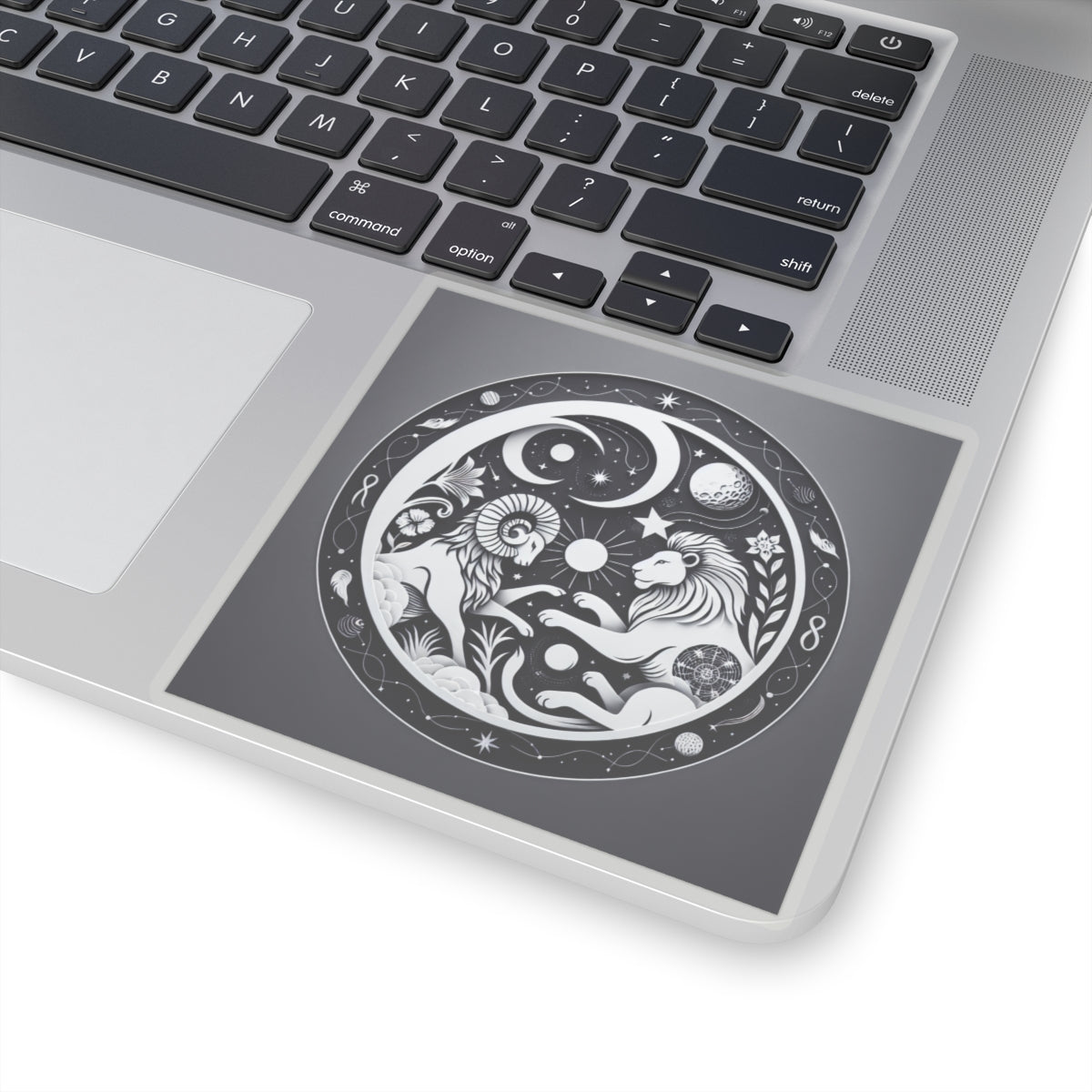 Celestial Lion Yin Yang Sticker