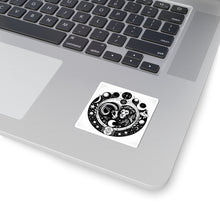 Load image into Gallery viewer, Astrological Lion and Ram Sticker
