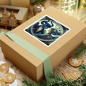 Celestial Zodiac Embrace Sticker