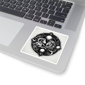 Astrological Lion Ram Sticker