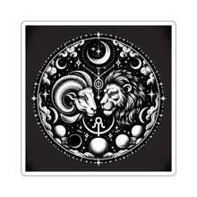 Load image into Gallery viewer, Celestial Zodiac Ram Lion Sticker
