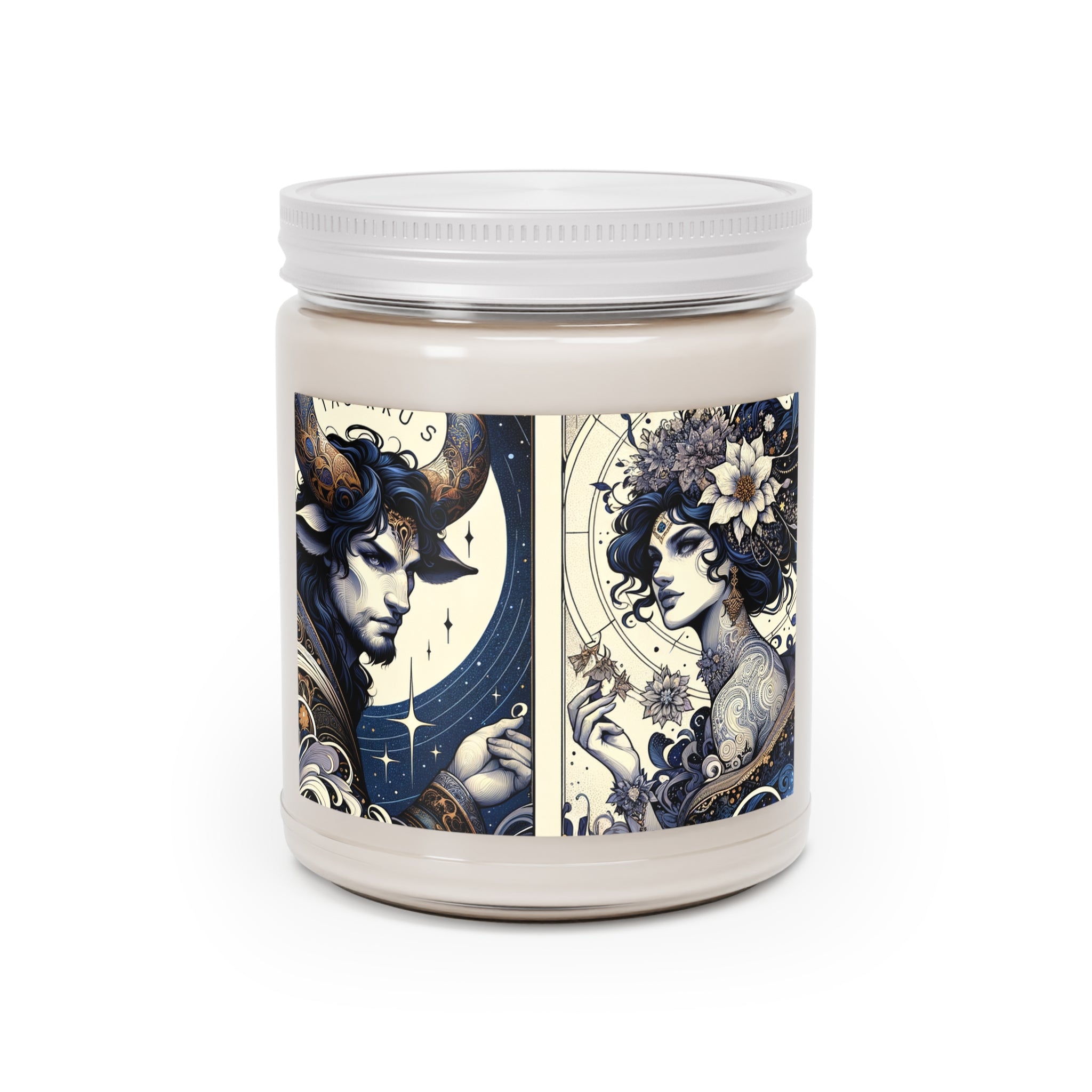 Zodiac Harmony Collection: Taurus & Virgo Scented Soy Candle, 9 oz.