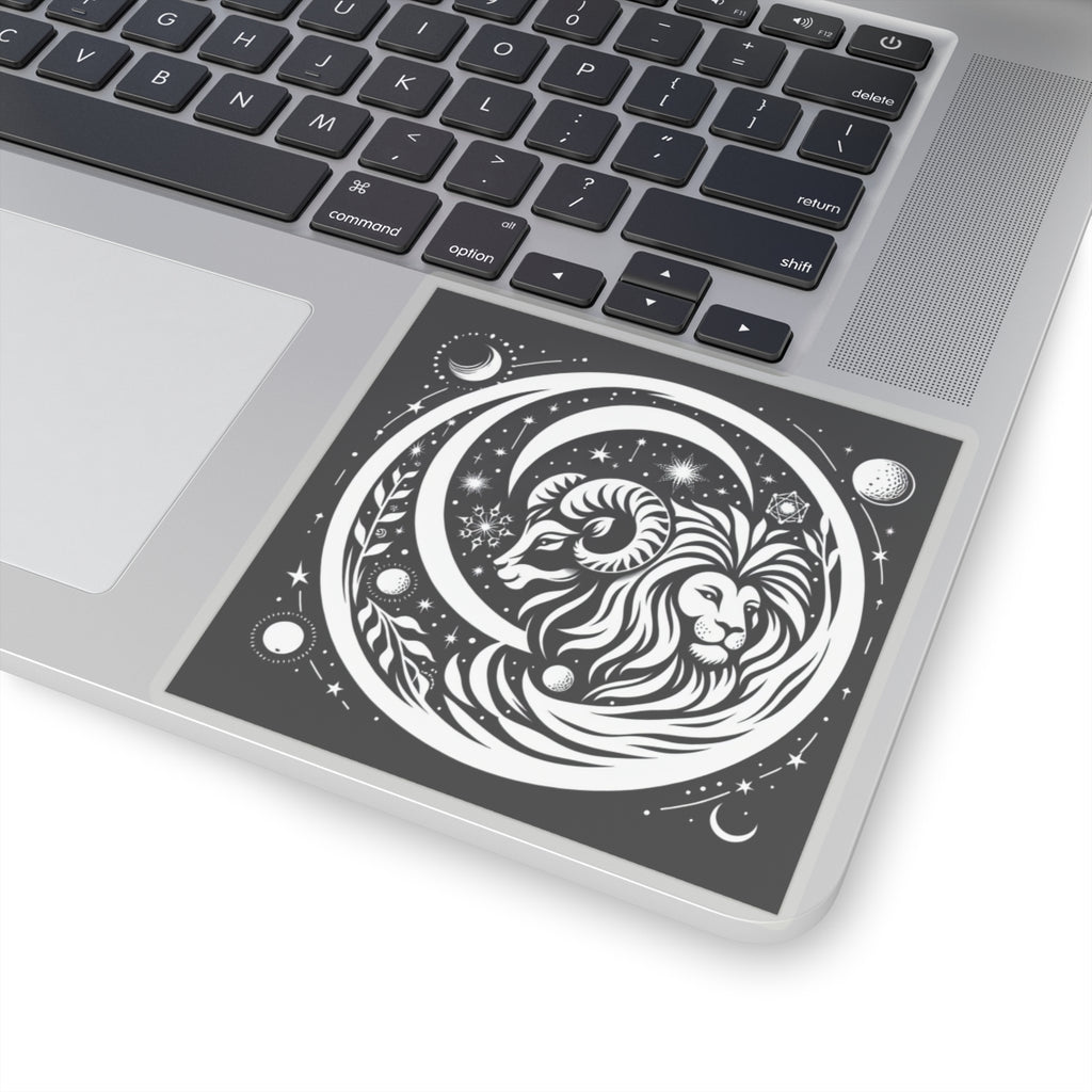 Celestial Lion Zodiac Sticker