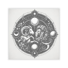 Load image into Gallery viewer, Astrological Lion Ram Sticker
