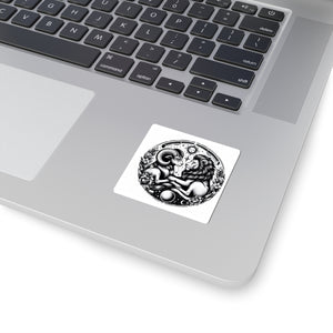 Celestial Lion and Ram Sticker