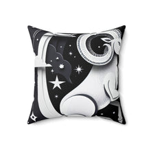 Load image into Gallery viewer, Aries and Leo - Polyester Square Pillow
