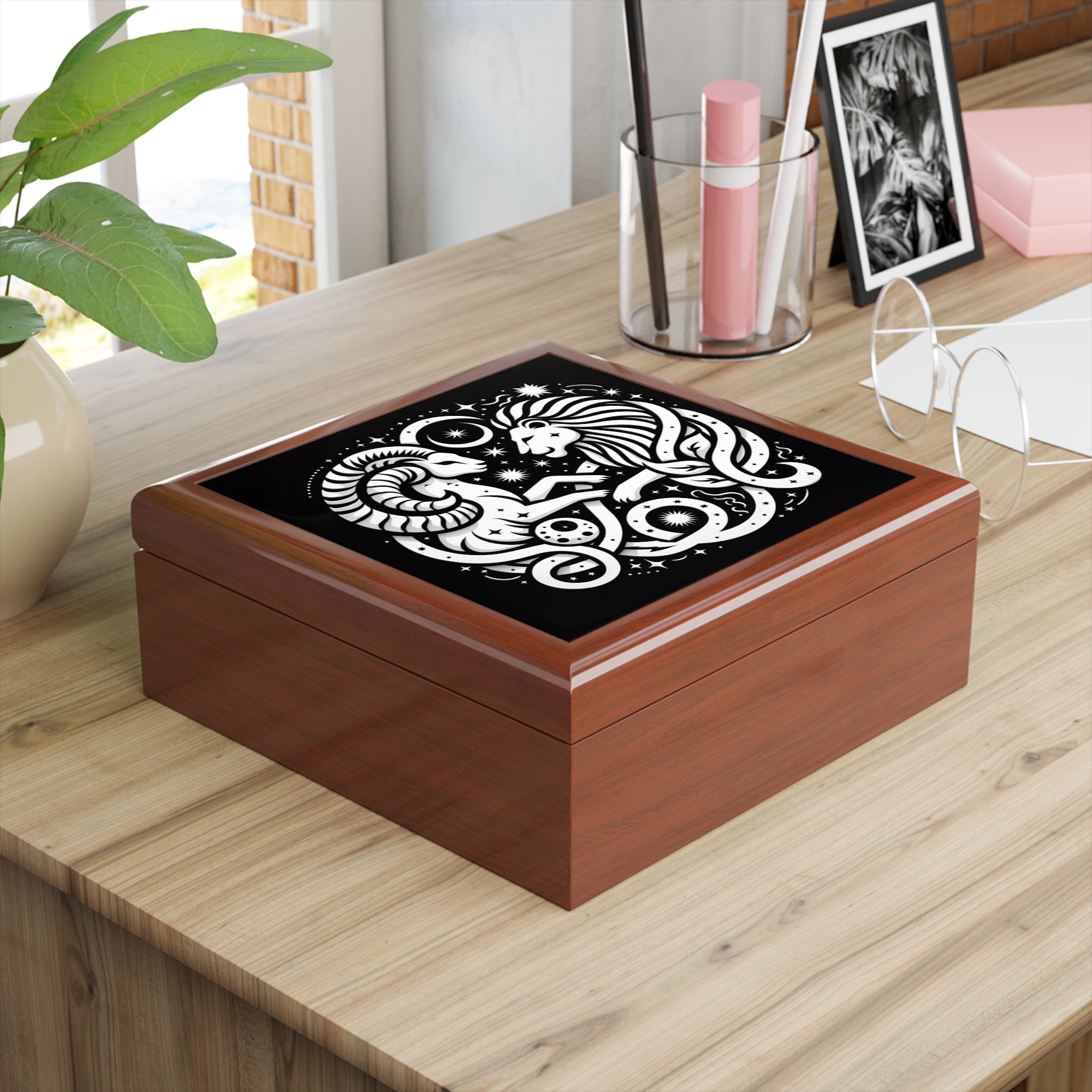 Zodiac Cosmic Harmony Jewelry Box