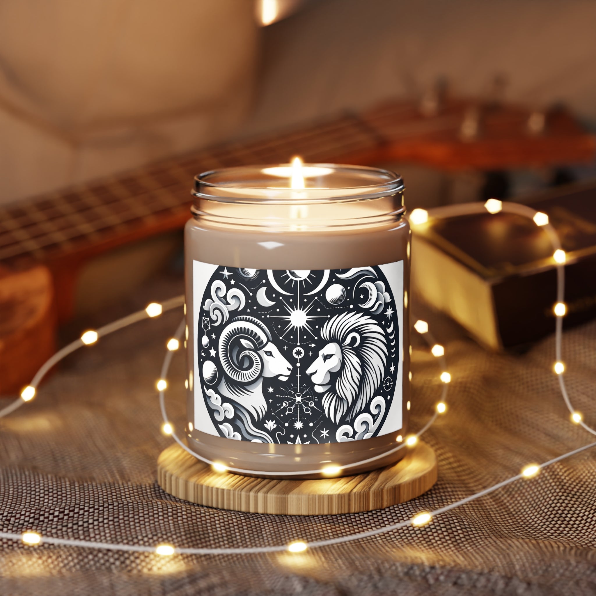 Celestial Harmony Aromatherapy Soy Candle - 9 oz Zodiac Essence Series