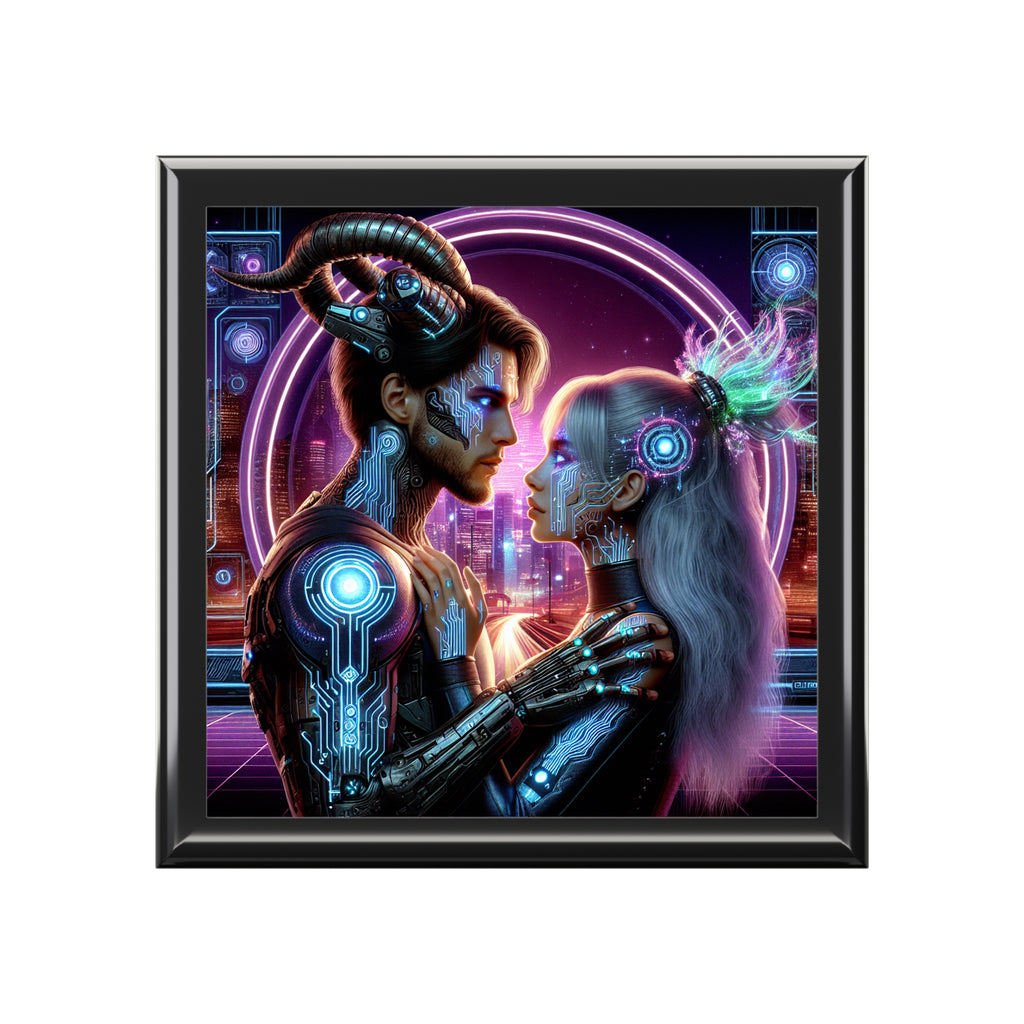 Cyber Love Illuminated Jewelry Box