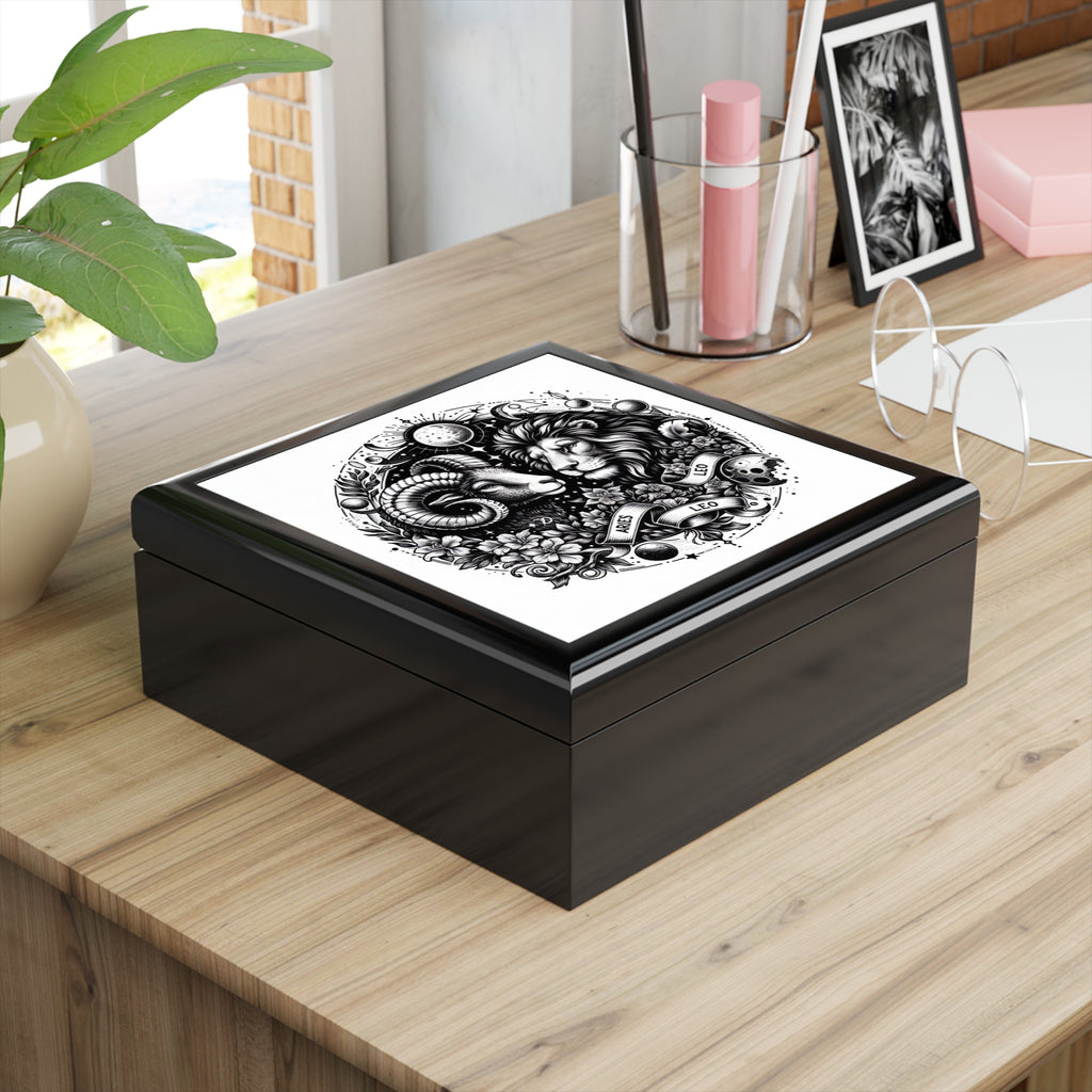 Astrological Elegance Jewelry Box
