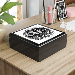 Astrological Elegance Jewelry Box