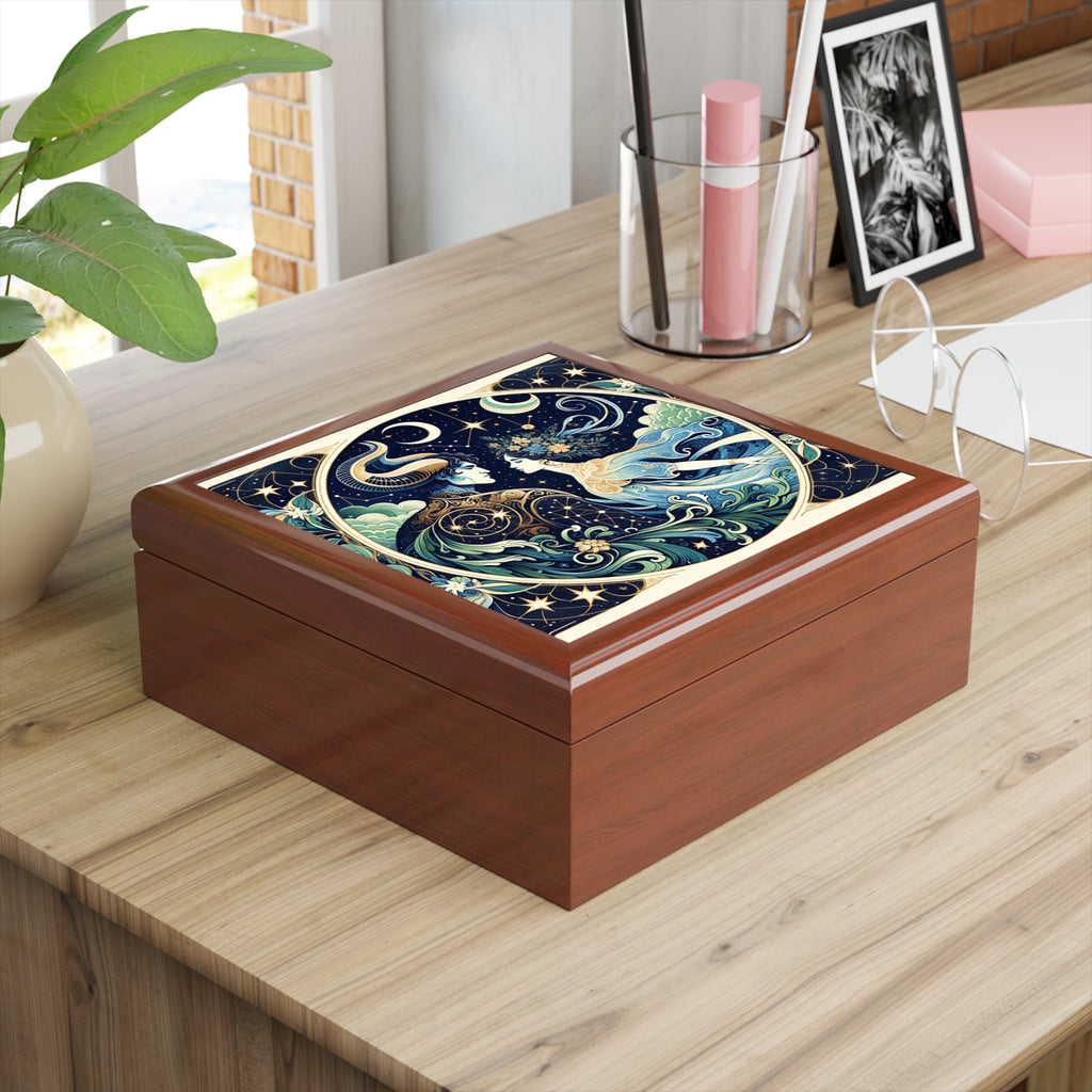 Celestial Lovers Jewelry Box