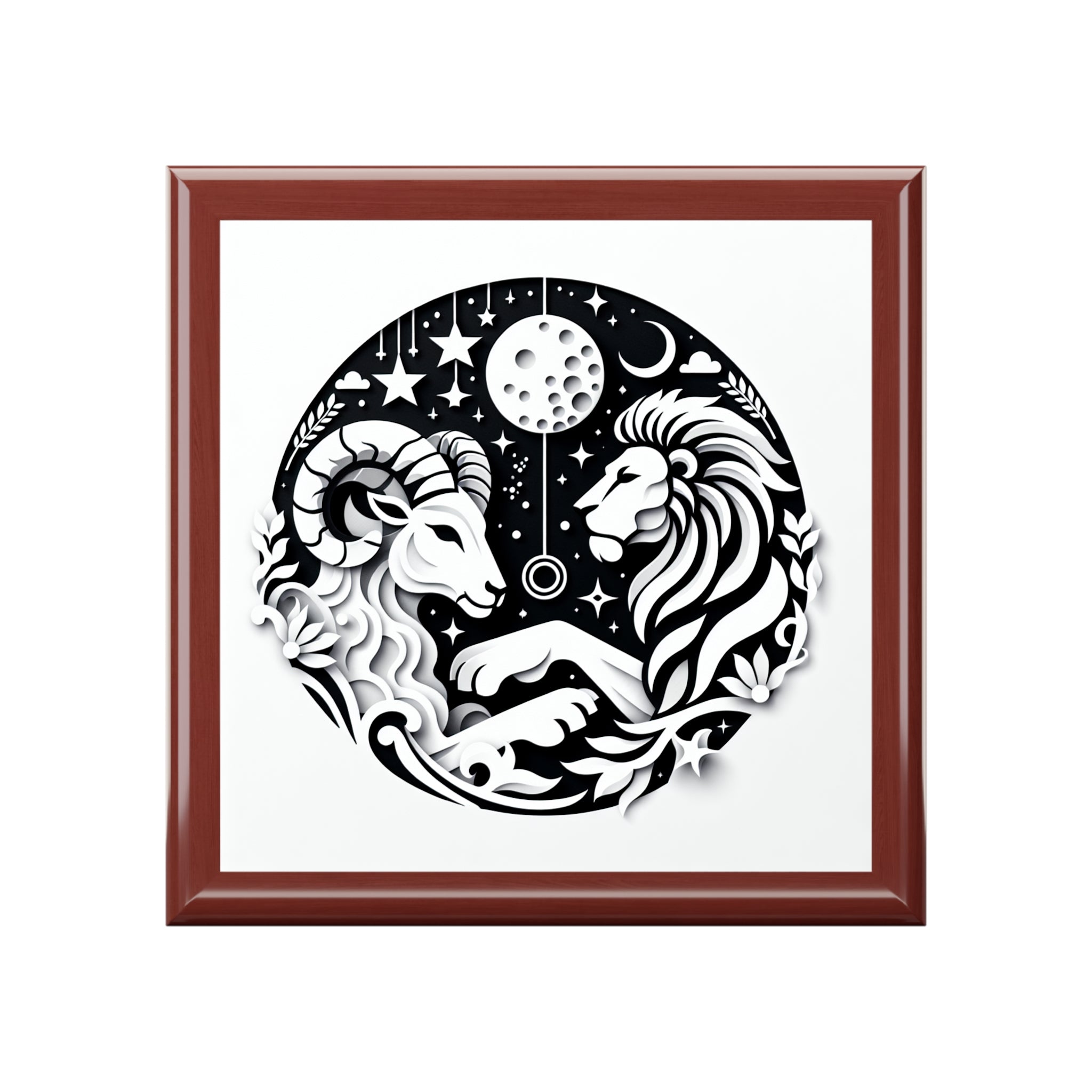 Celestial Zodiac Themed Jewelry Box