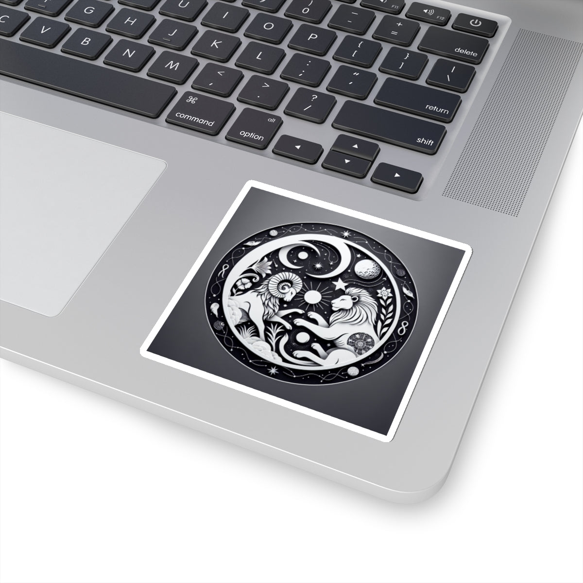 Celestial Lion Yin Yang Sticker