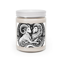 Load image into Gallery viewer, Celestial Harmony Aries &amp; Leo Scented Soy Candle, 9 oz.
