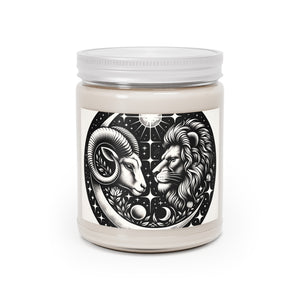 Cosmic Balance Aries & Leo Zodiac Harmony Scented Soy Candle, 9 oz.