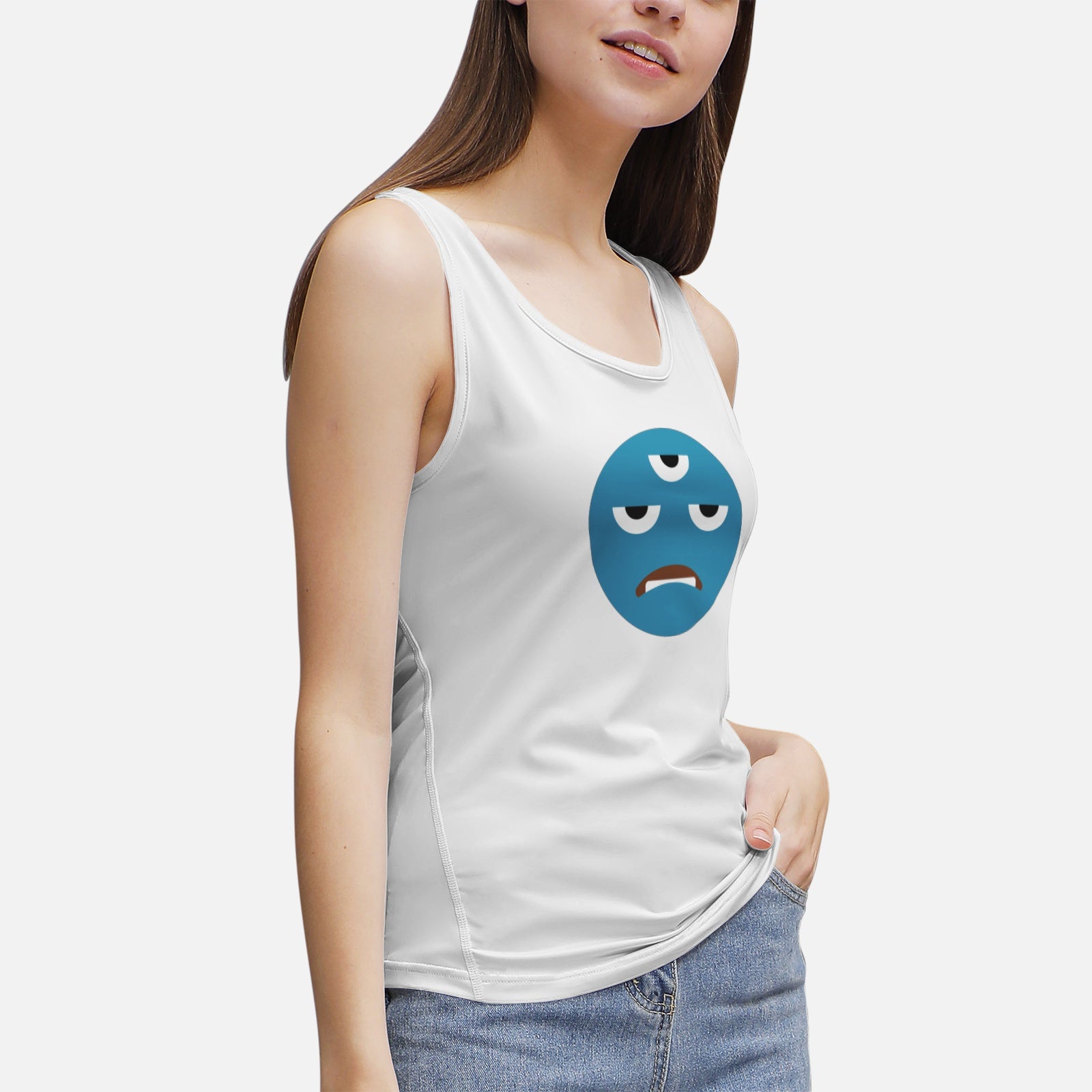 3rd Eye Frown - Women's  Yoga Sport Tank