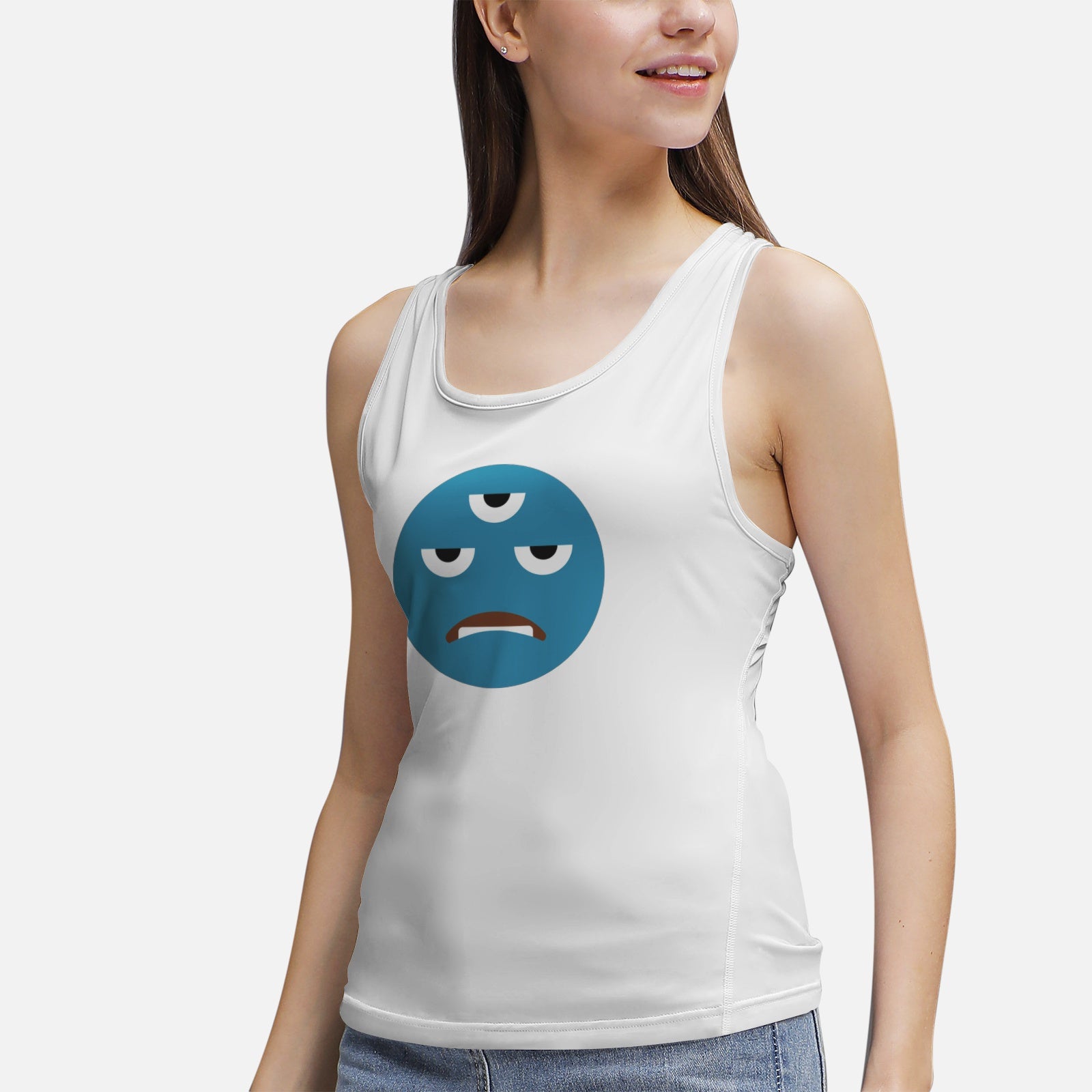 3rd Eye Frown - Women's  Yoga Sport Tank
