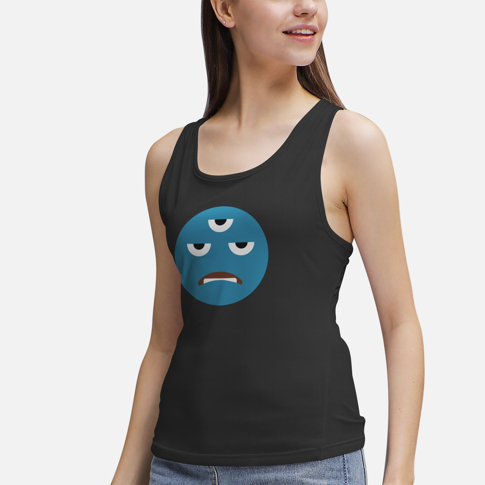 3rd Eye Frown - Women's  Yoga Sport Tank