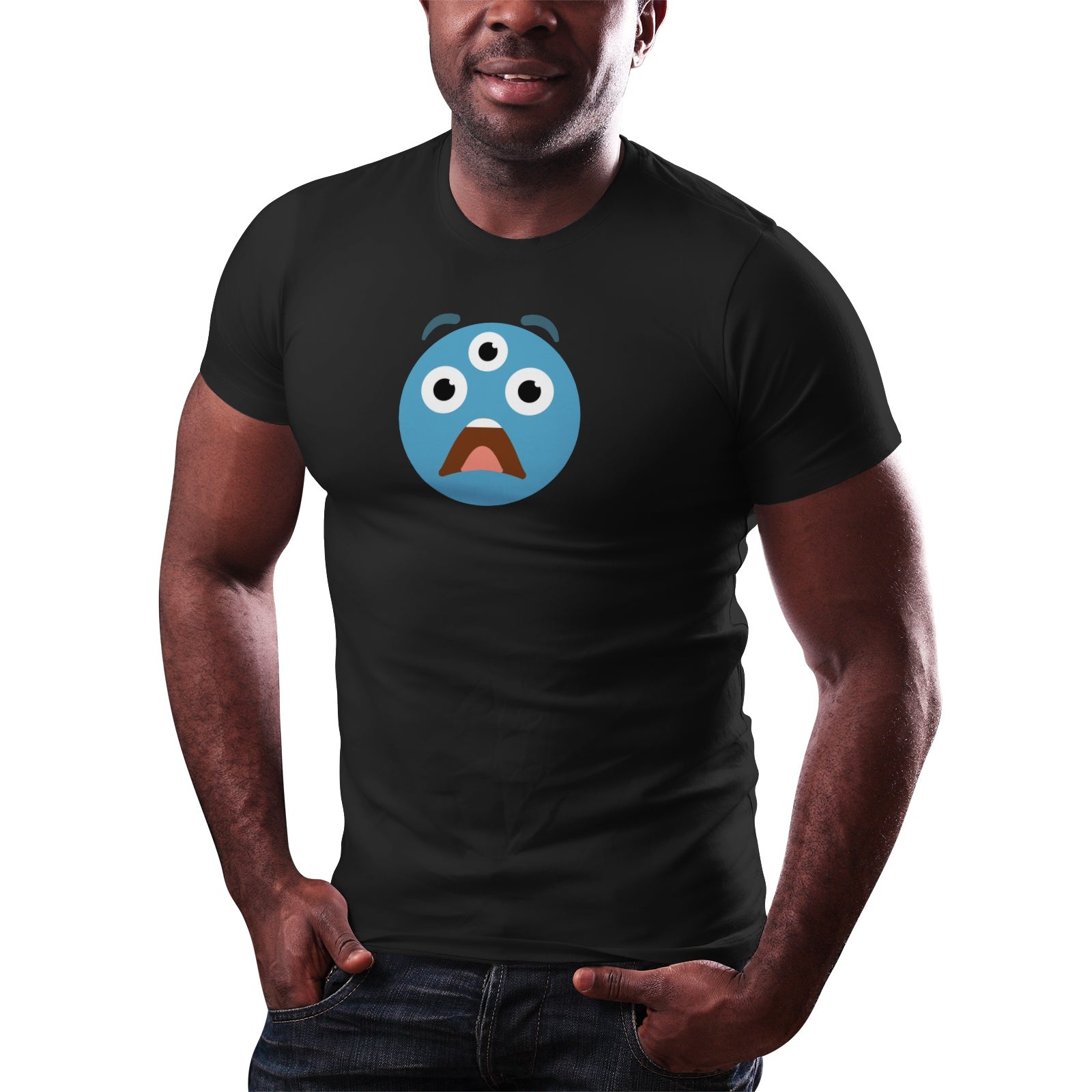 3rd Eye Gasp - Men's Pima Cotton Jersey Short Sleeve Tshirt