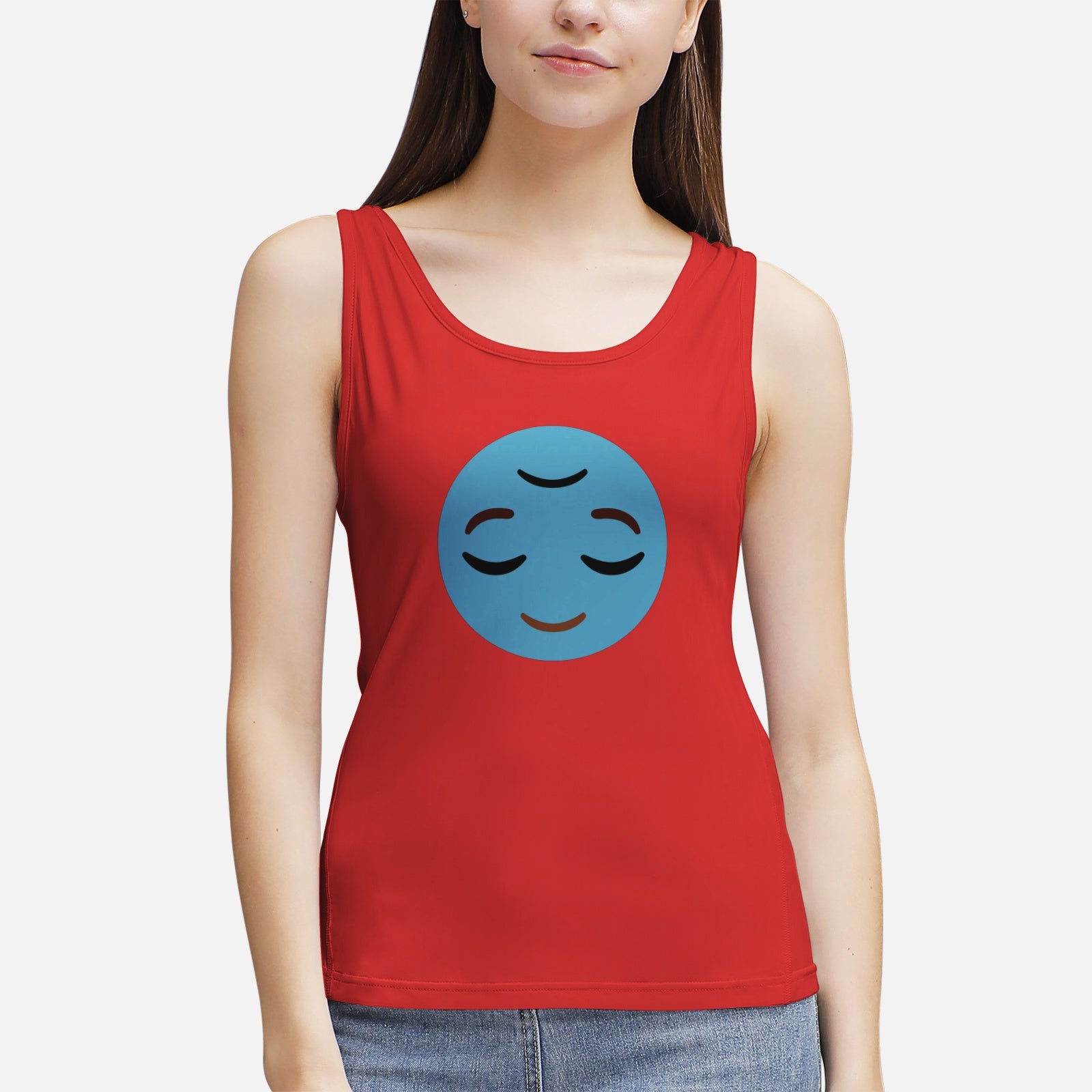 3rd Eye Soft Smile - Women's  Yoga Sport Tank