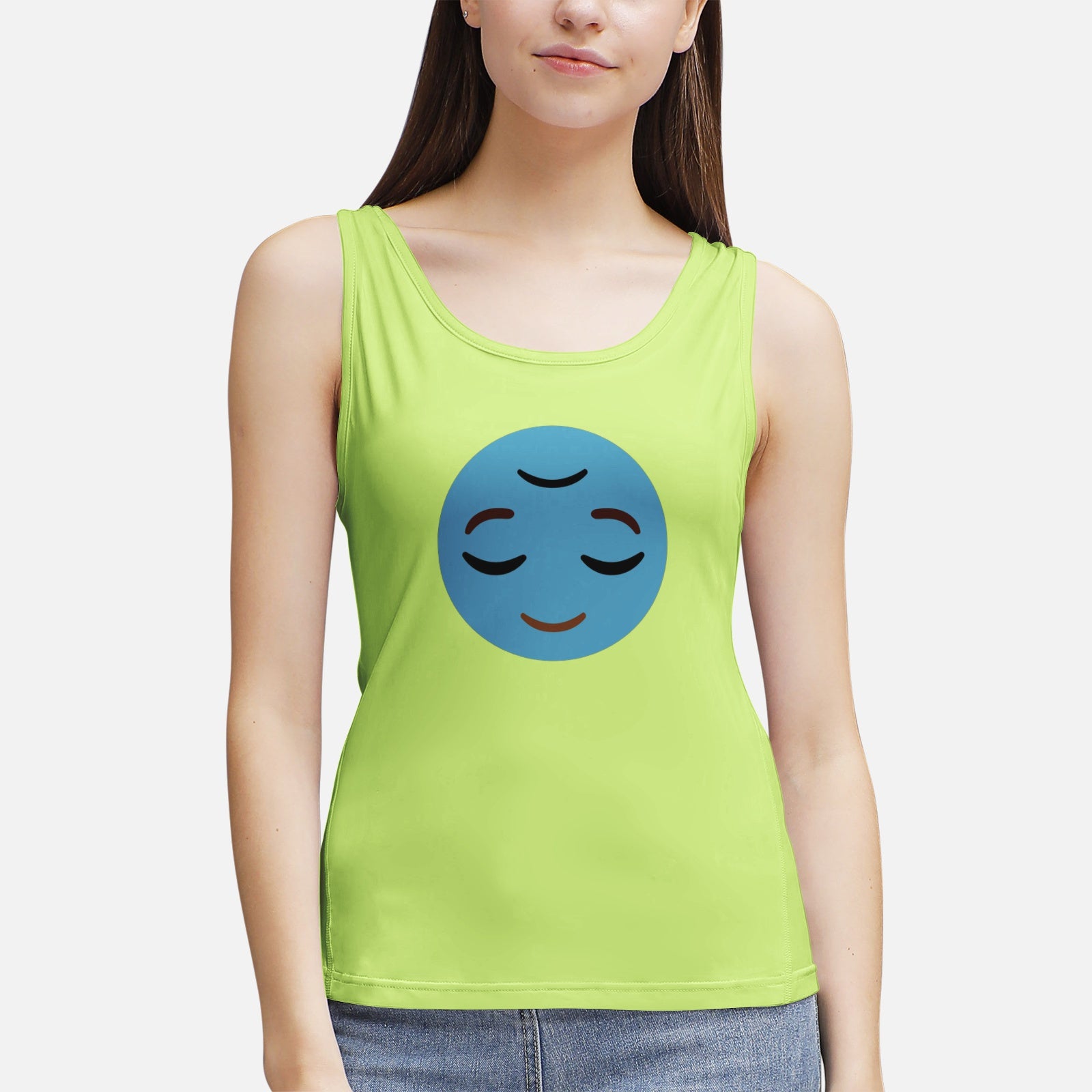3rd Eye Soft Smile - Women's  Yoga Sport Tank