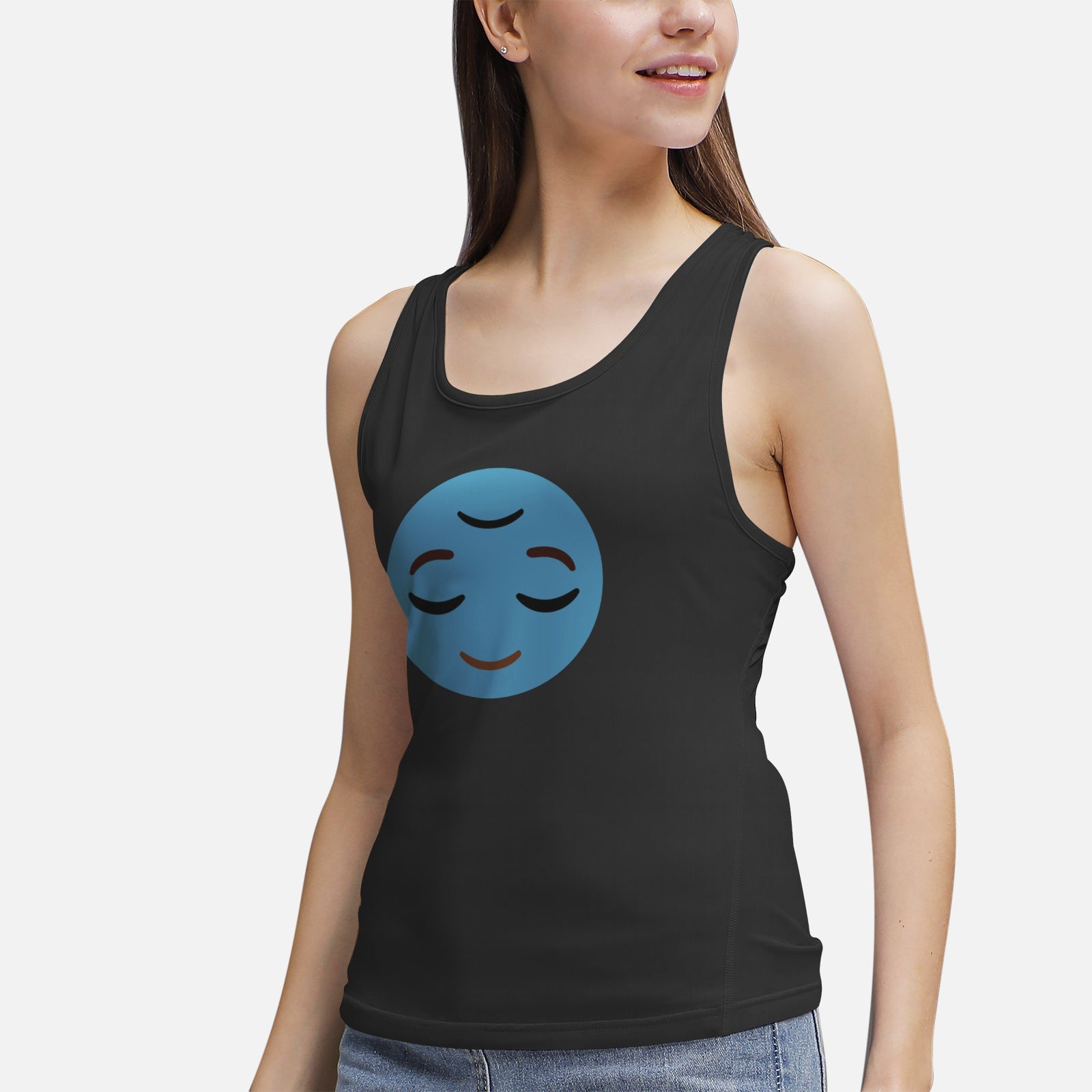 3rd Eye Soft Smile - Women's  Yoga Sport Tank