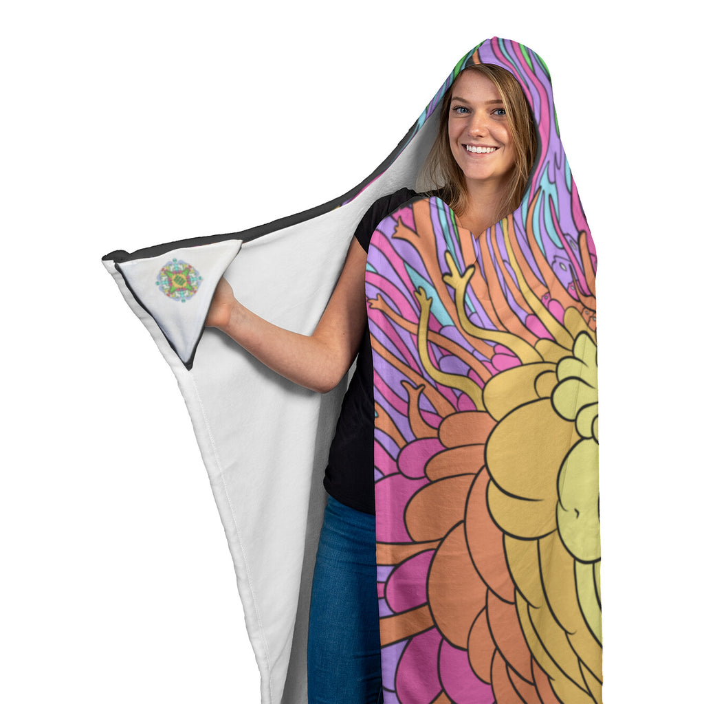 ASFT - Pretty Hot And Trippy Hooded Blanket