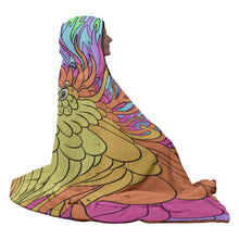 Load image into Gallery viewer, ASFT - Pretty Hot And Trippy Hooded Blanket
