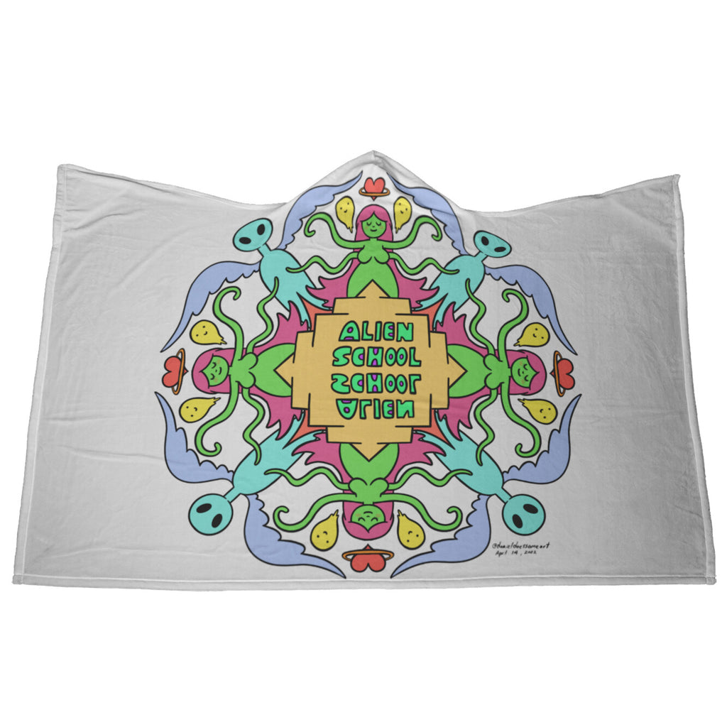 ASFT Logo Hooded Blanket