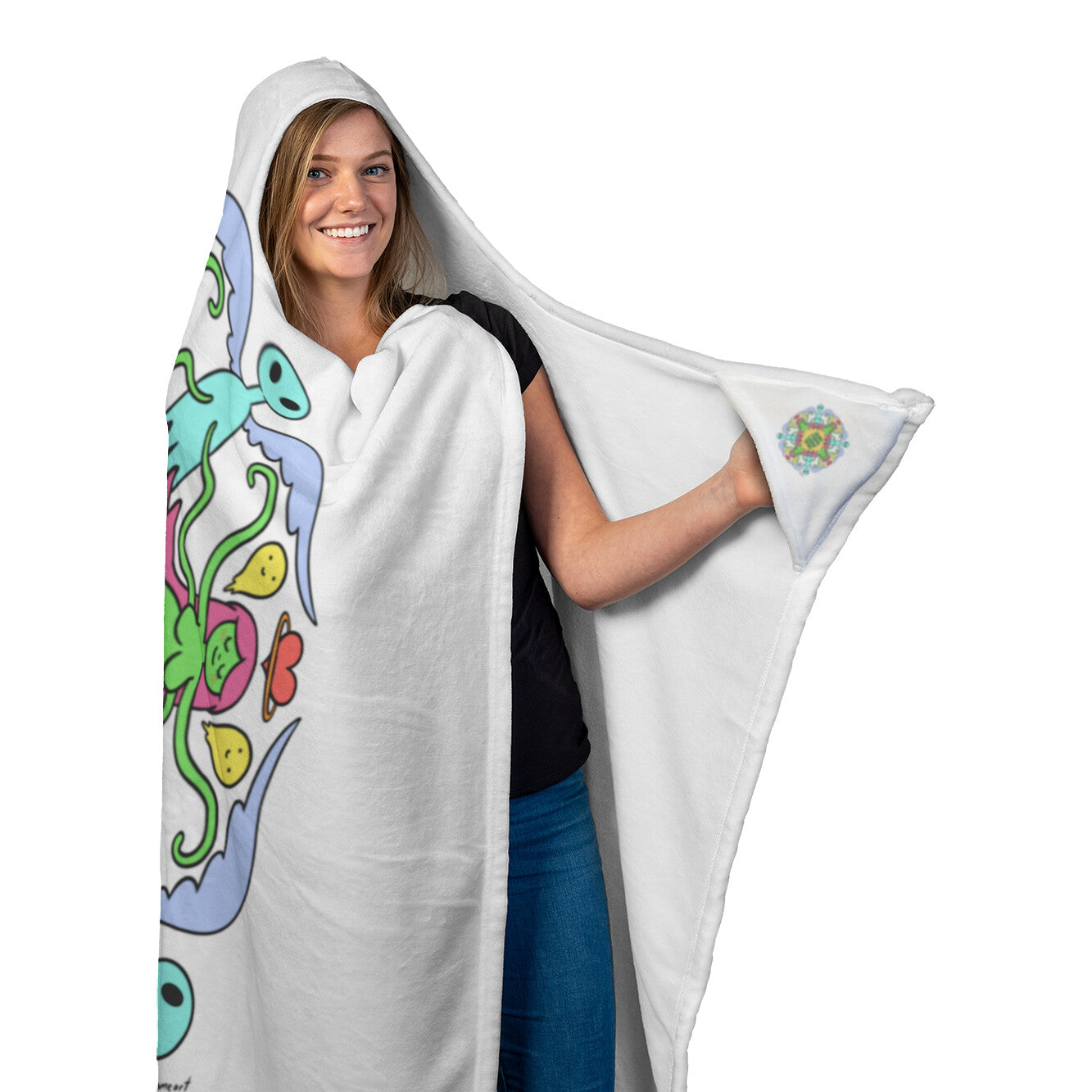 ASFT Logo Hooded Blanket