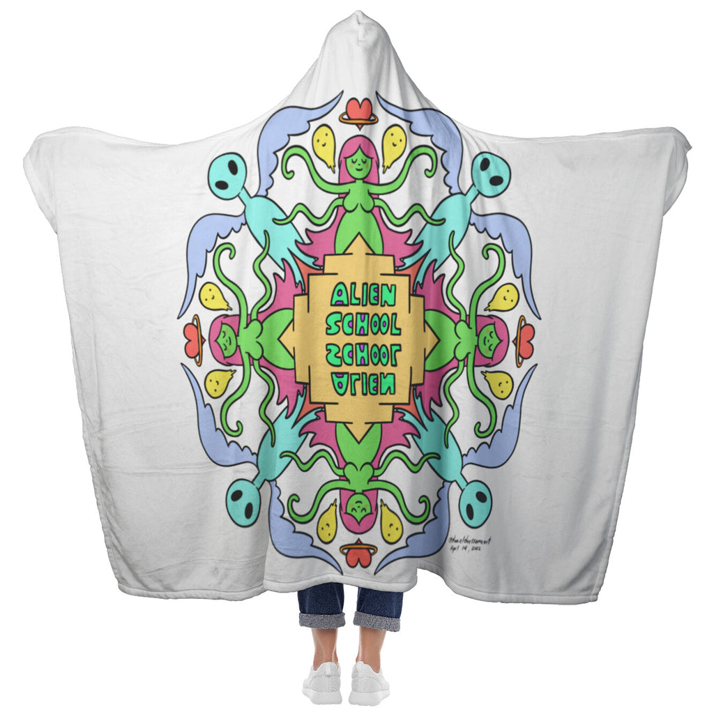 ASFT Logo Hooded Blanket