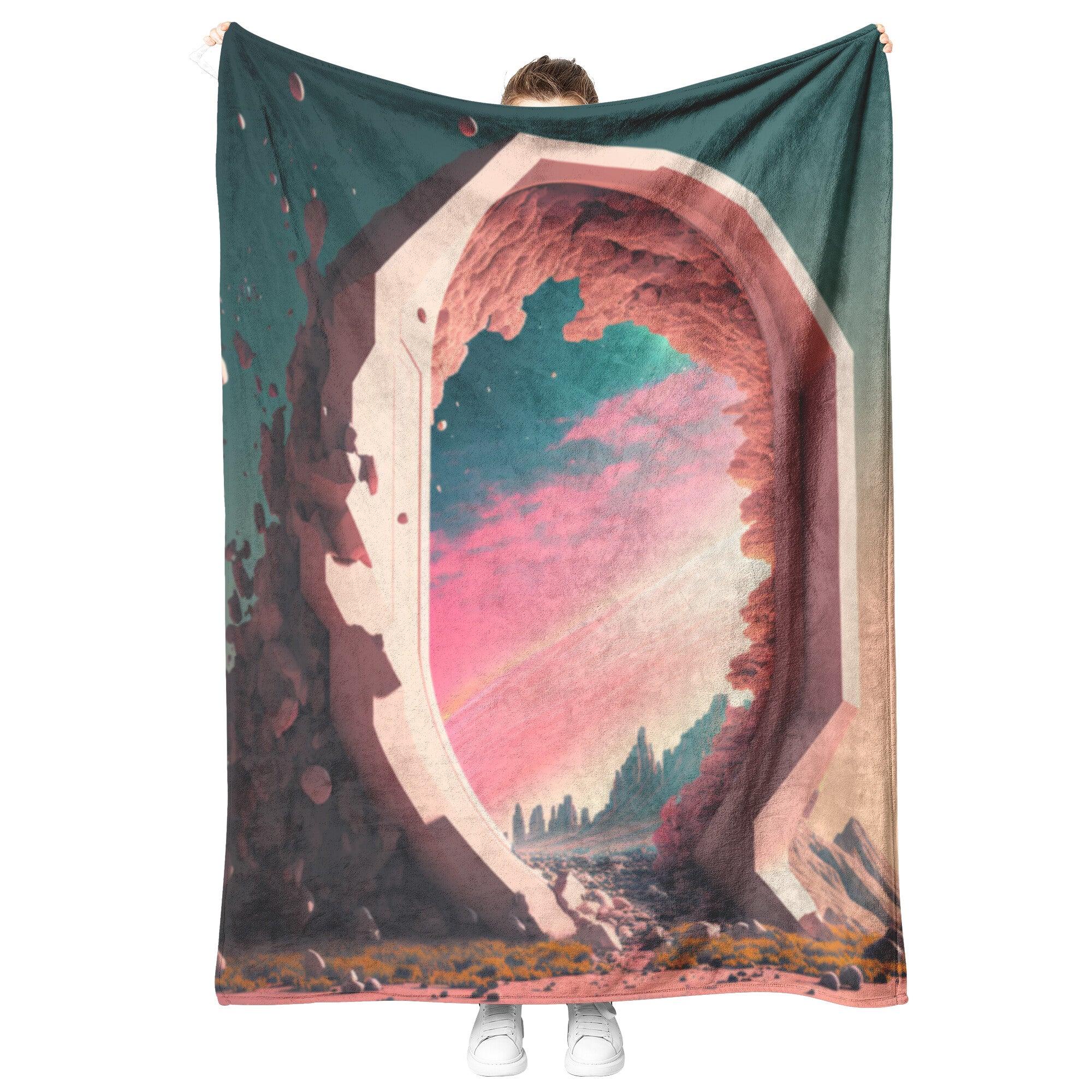Fleece Blanket - Portal