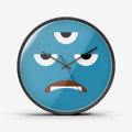 Wall Clock - 3rd Eye Frown