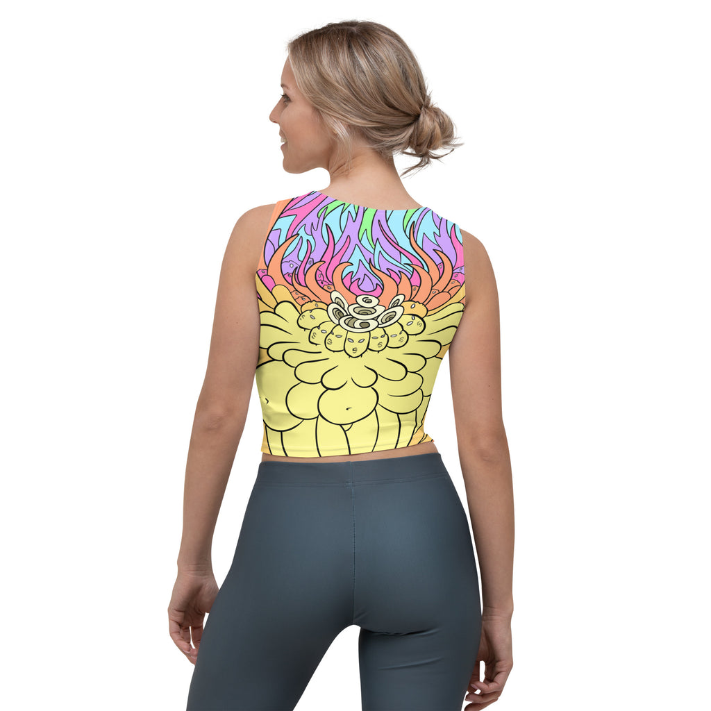 Pretty Hot and Trippy Crop Top