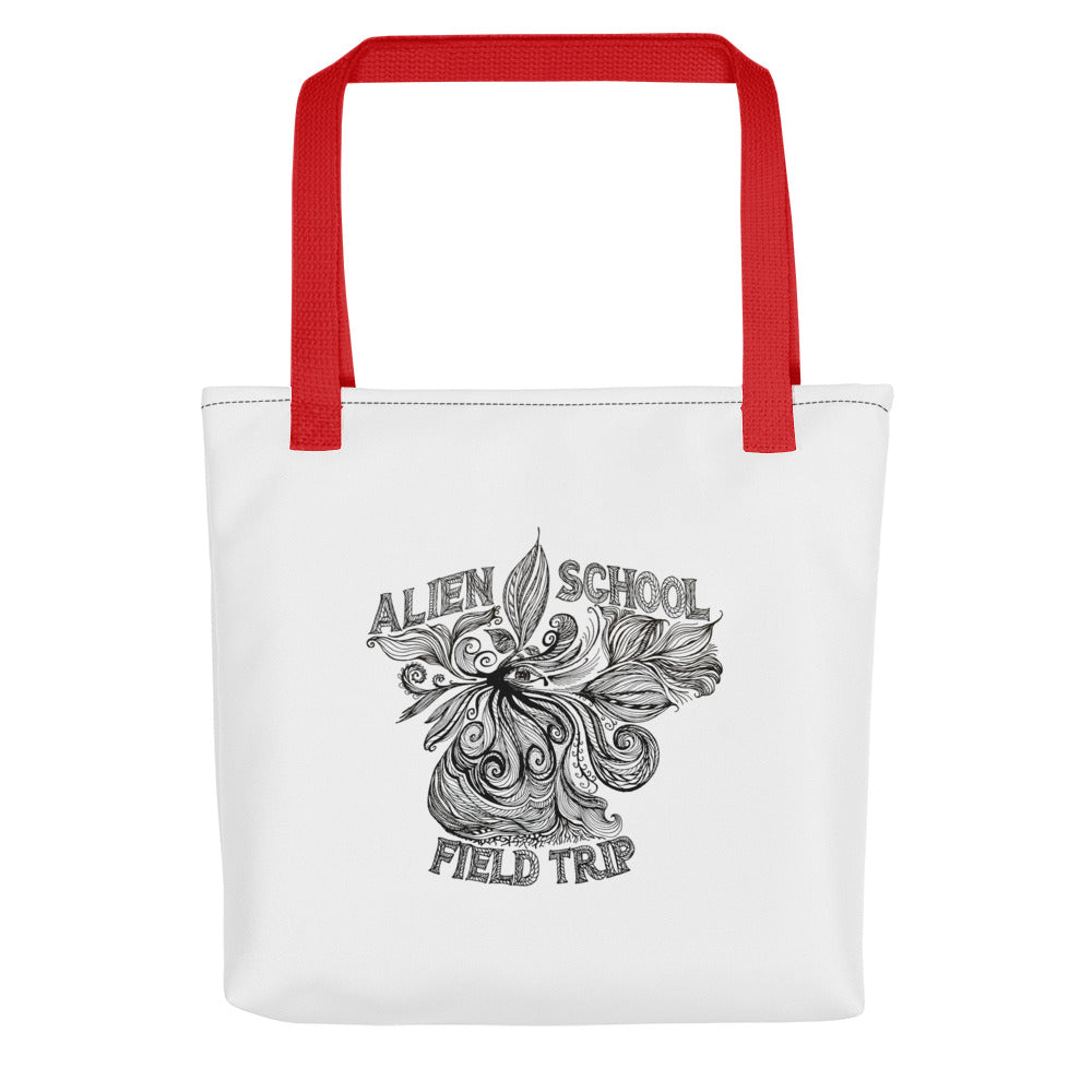 Alien School Field Trip Tote bag