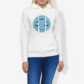 3rd Eye Resting Smile - Women's Pullover Hoodie