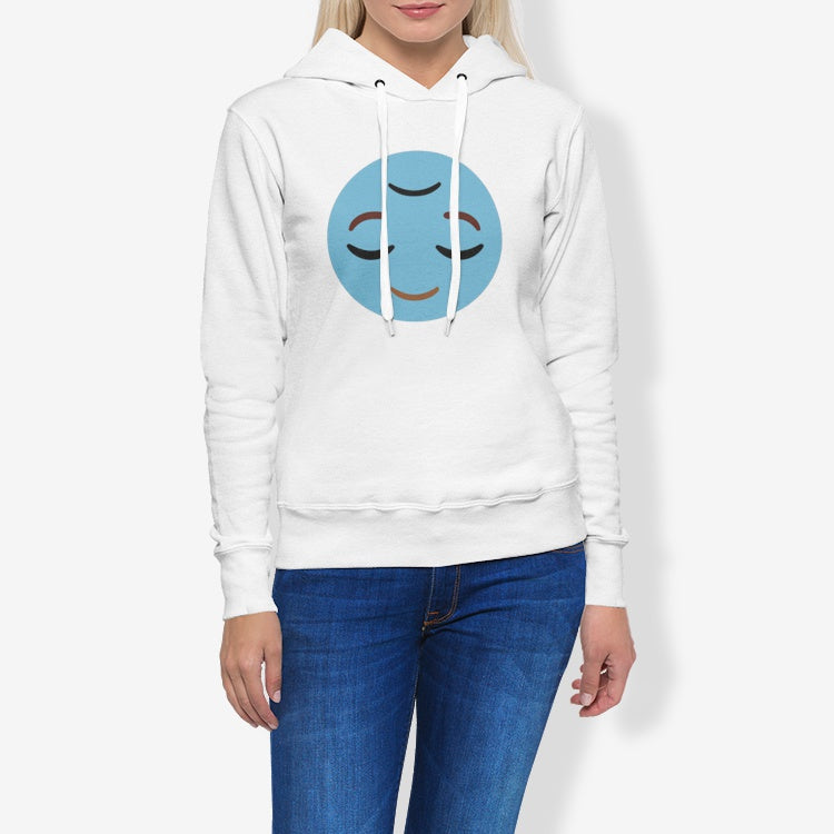 3rd Eye Resting Smile - Women's Pullover Hoodie