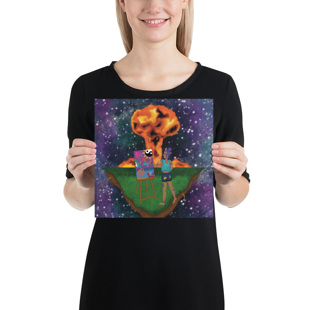 ASFT Mushroom Cloud Poster