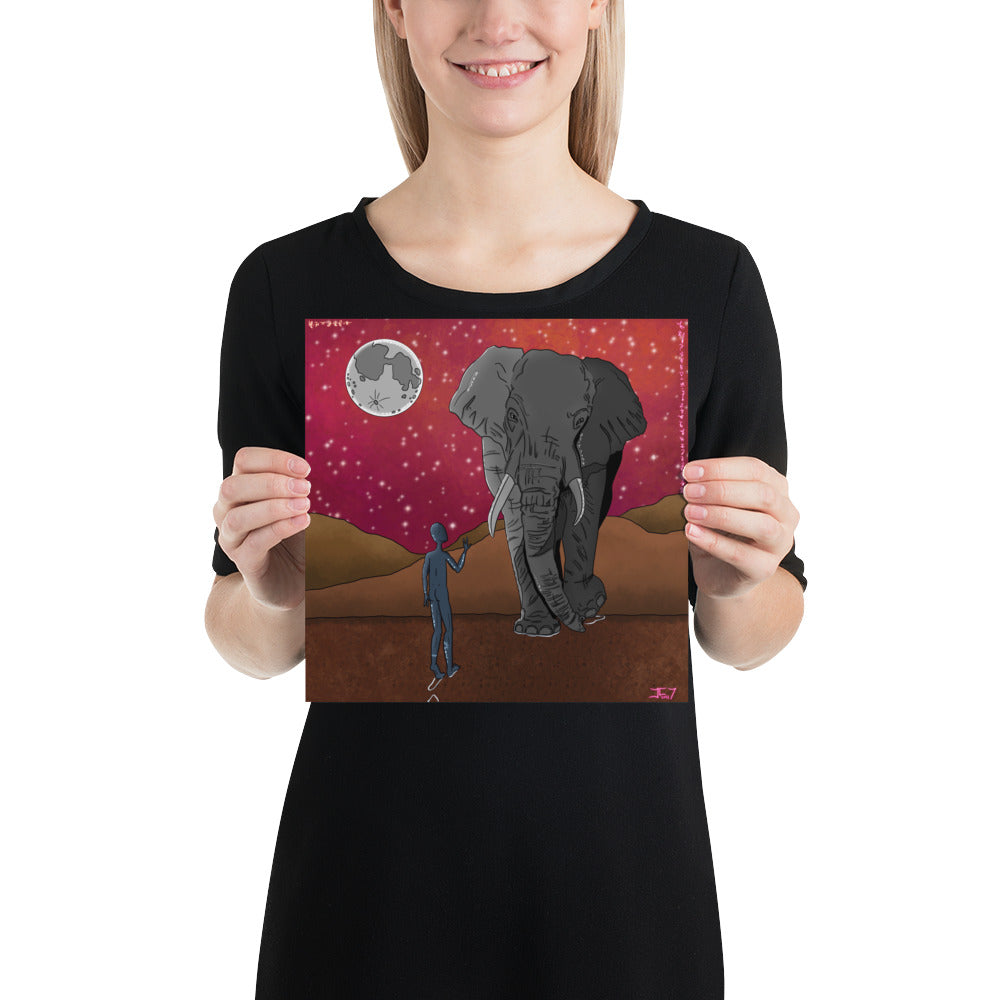 ASFT Elephant King Poster