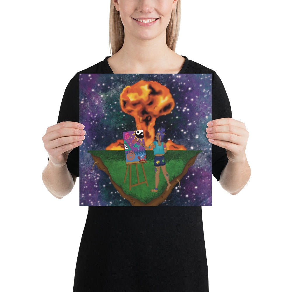 ASFT Mushroom Cloud Poster